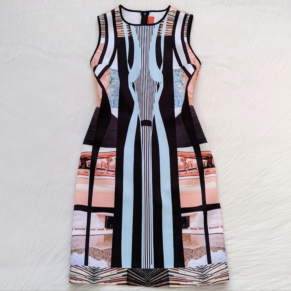 Clover Canyon Desert Home Neoprene Dress | S - Picture 8 of 16